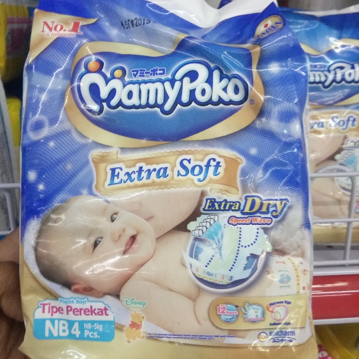 Mamypoko Perekat NB 4s Extra Soft