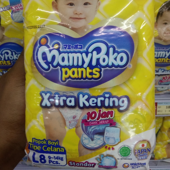 Mamypoko Xtra Kering L8