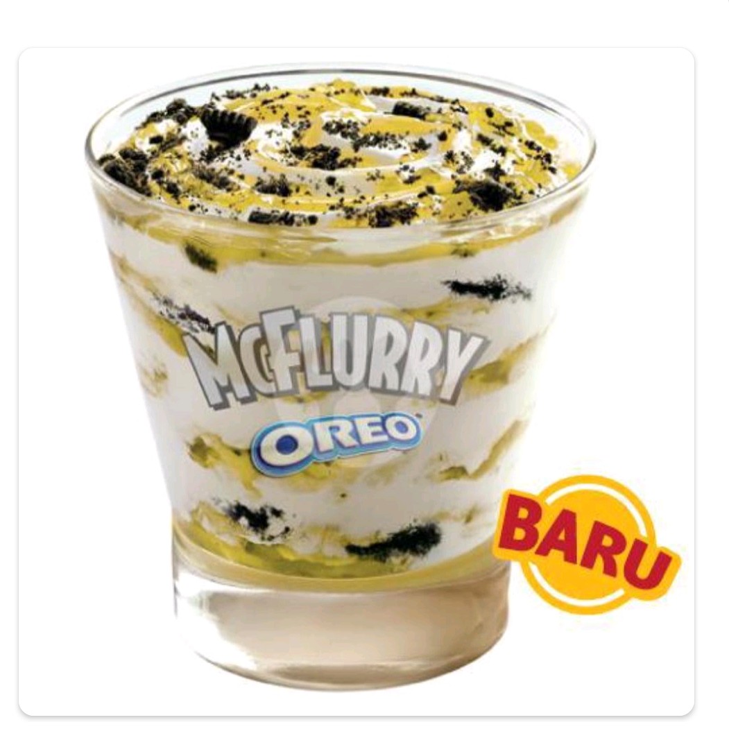 Mango Coconut McFlurry Oreo