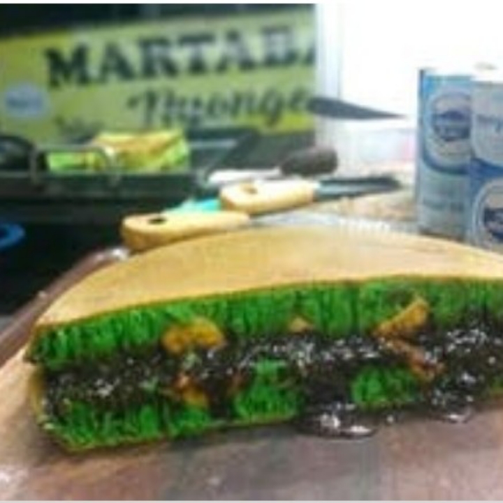 Manis Pandan Pisang Cokelat Susu