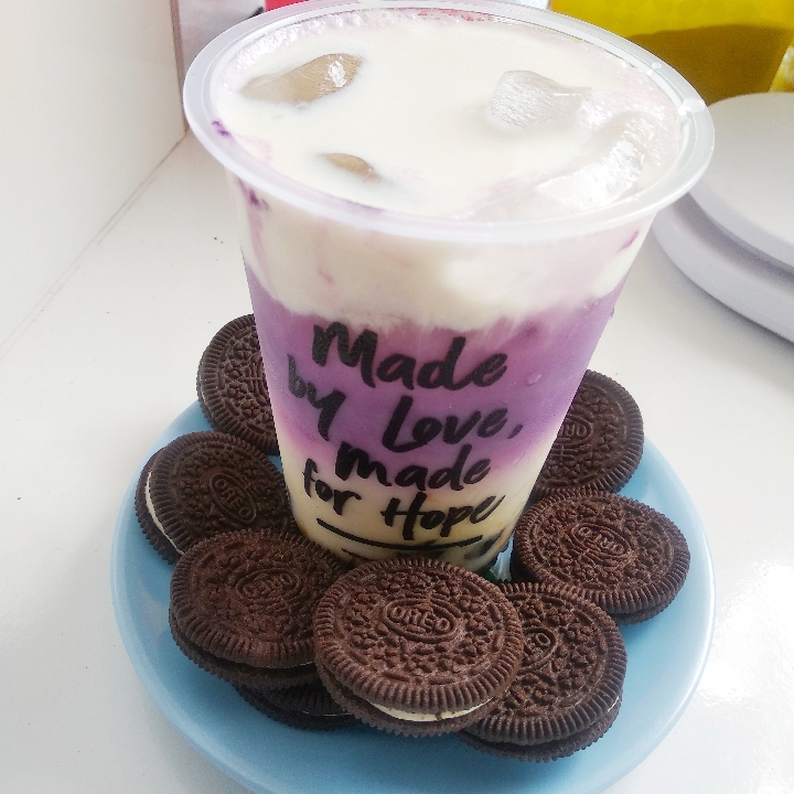 Manja Cheese Tea Taro