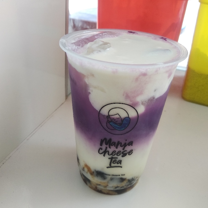 Manja Cheese Tea Taro