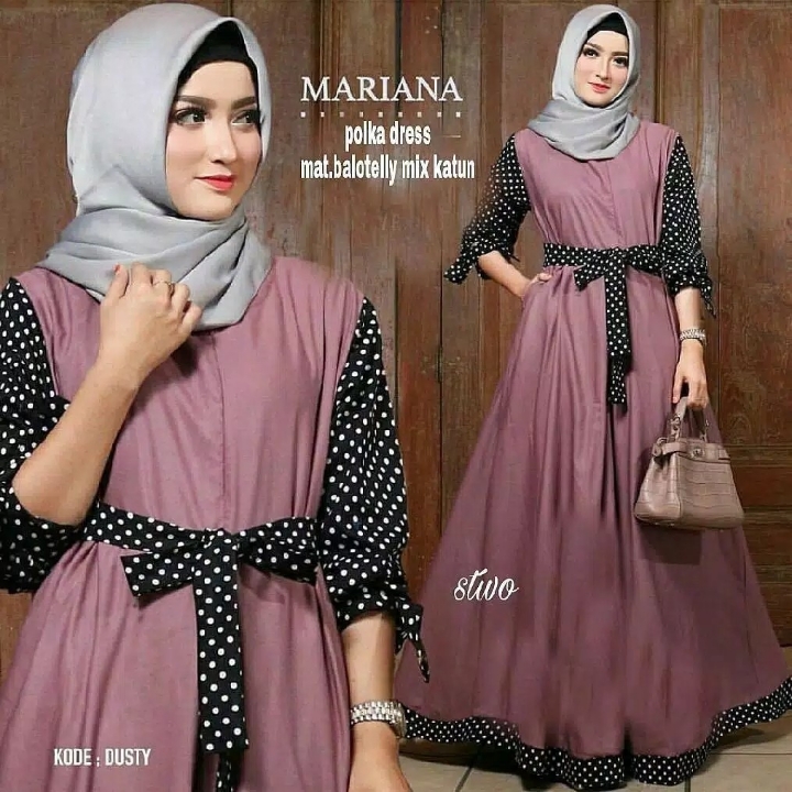 Mariana polka dress