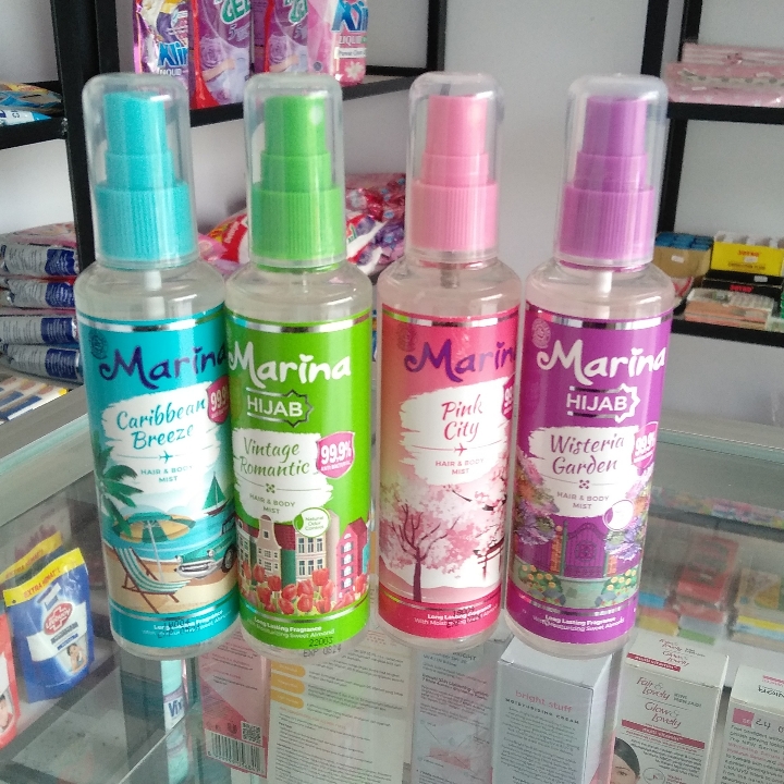 Marina Hair And Body Mist 100ml Pink City