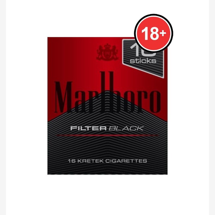 Marlboro Rokok Filter Black 16S