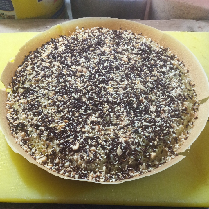 Martabak  Kacang Wijen Coklat Susu