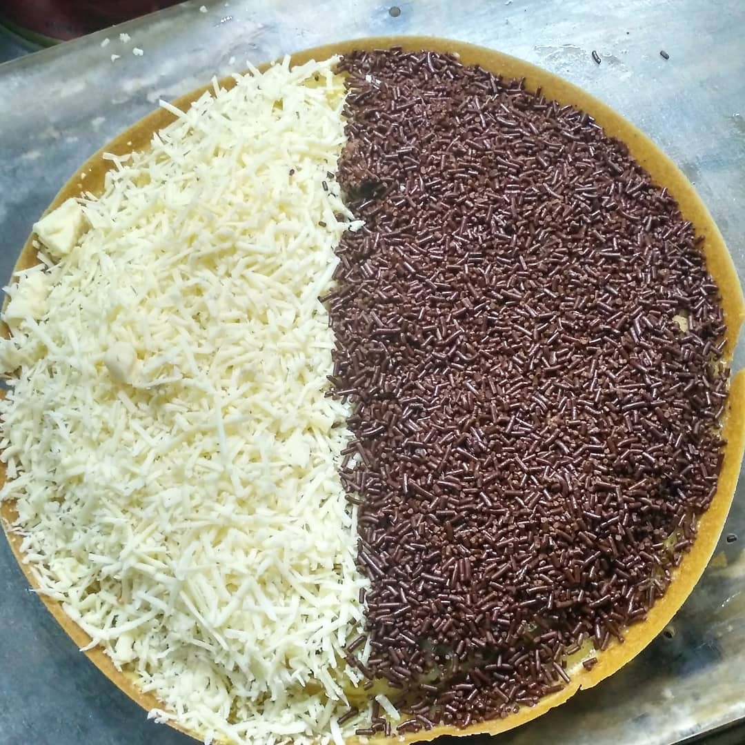 Martabak Arap Keju Coklat Susu