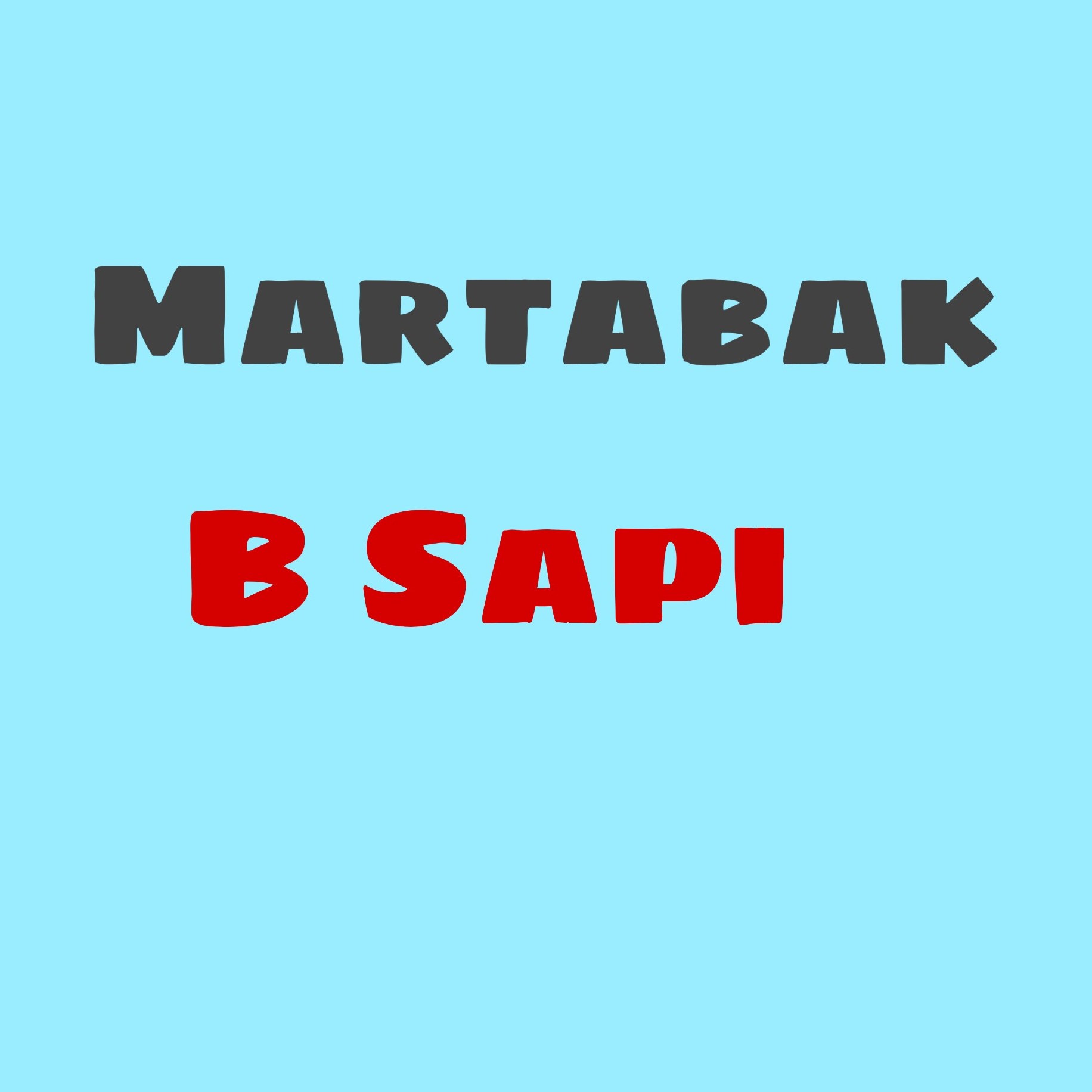 Martabak B Sapi