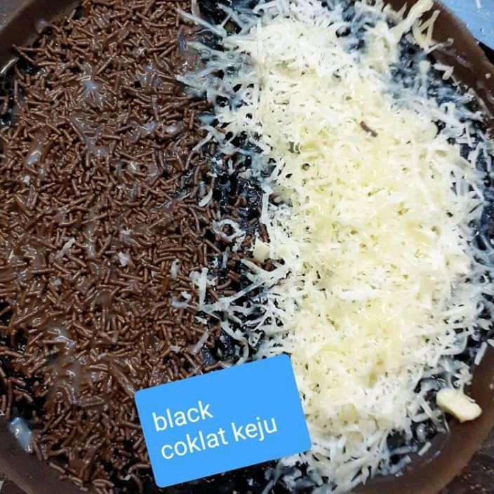 Martabak Black Rasa Coklat Keju