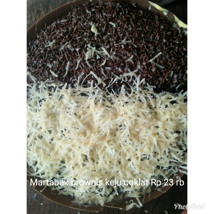 Martabak Brownis Keju Coklat