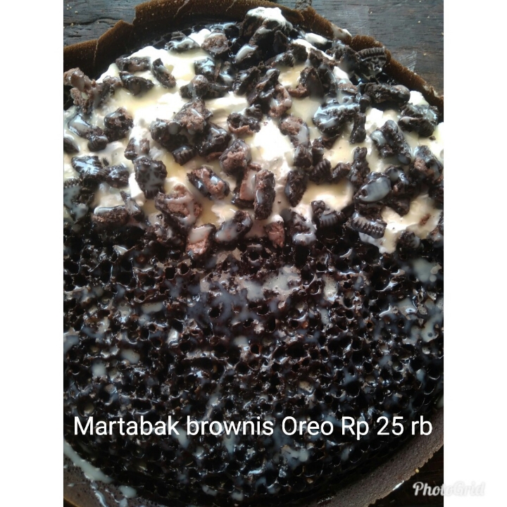 Martabak Brownis Oreo