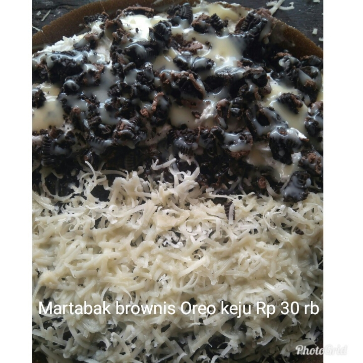 Martabak Brownis Oreo Keju