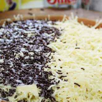 Martabak Keju Coklat Susu