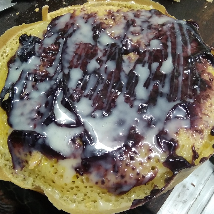 Martabak Manis Blue Berry Susu