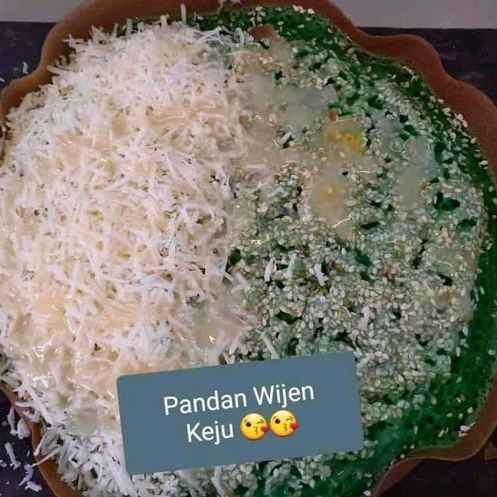 Martabak Pandan Rasa Wijen Keju