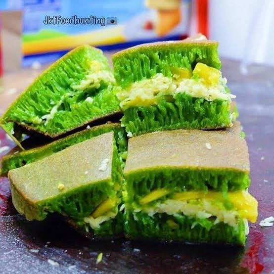 Martabak Pandan Keju Susu