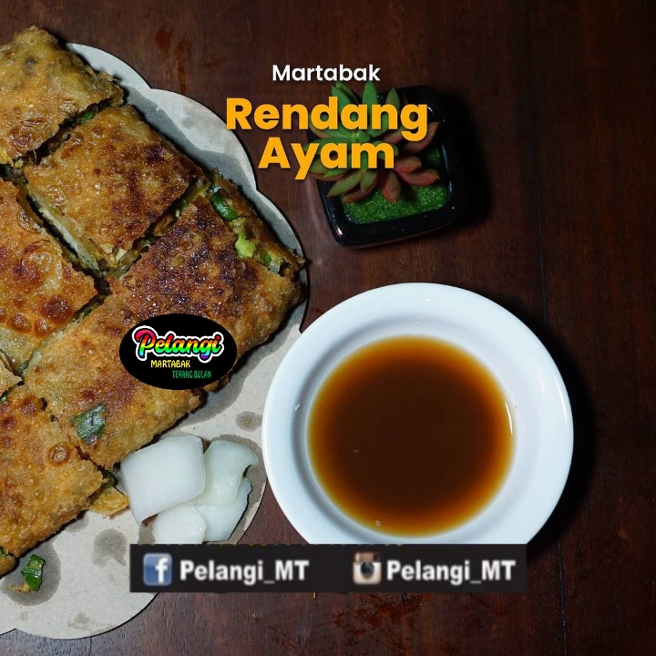 Martabak Rendang Ayam 1 Telur