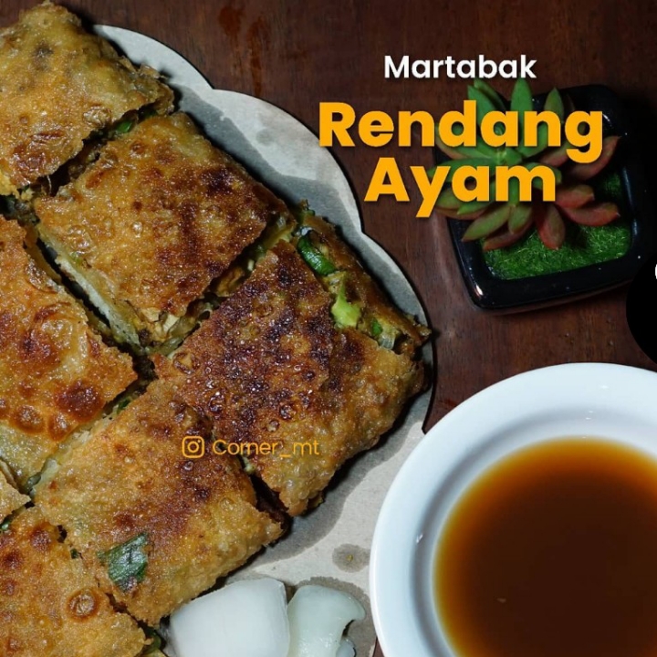 Martabak Rendang Ayam 2 Telur