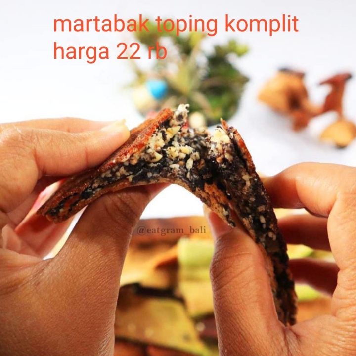 Martabak Tipis Kering Toping Komplit