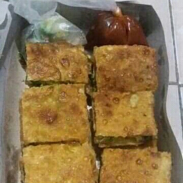 Martabak telor spesial 2 telor