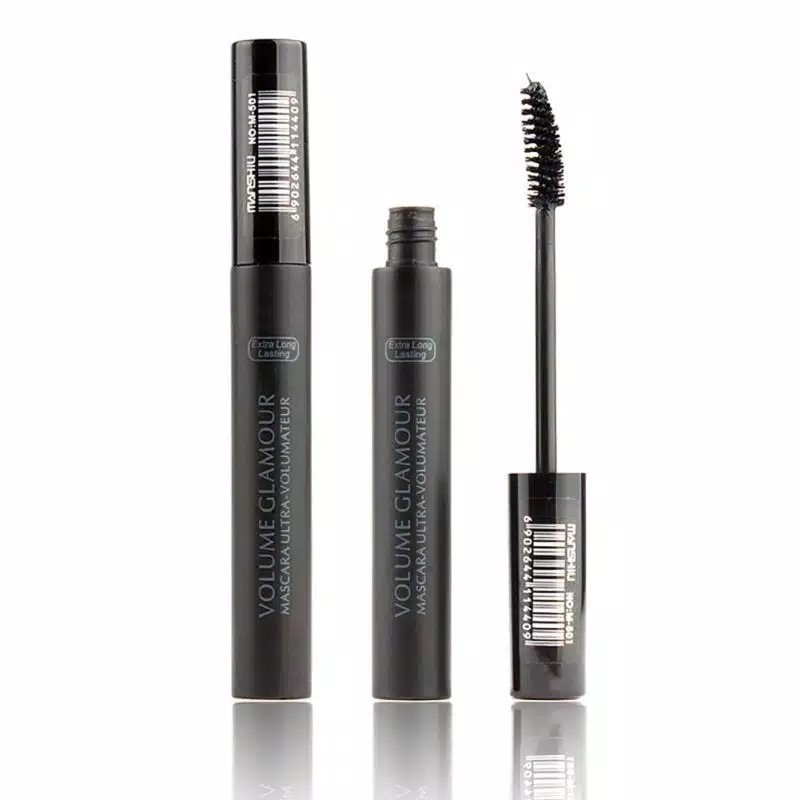 Maskara Fiber Hitam Anti Air make up eyebrow gel mascara 4