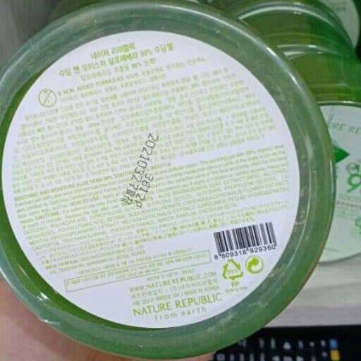 Masker Aloevera Gel 2