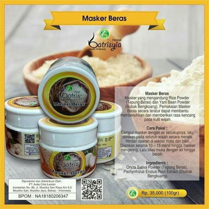 Masker Beras