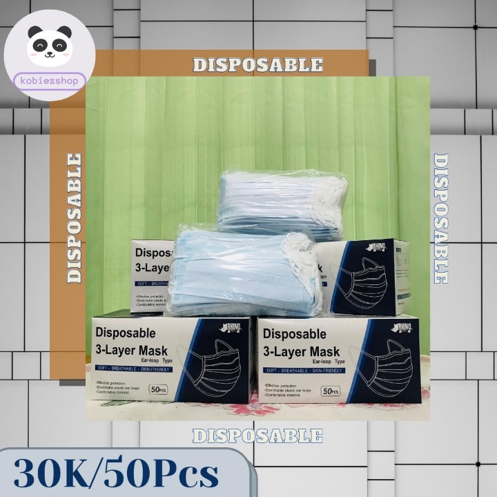 Masker Disposable White