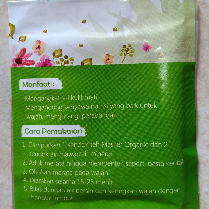 Masker Organik 2