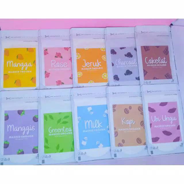 Masker Organik 15gr