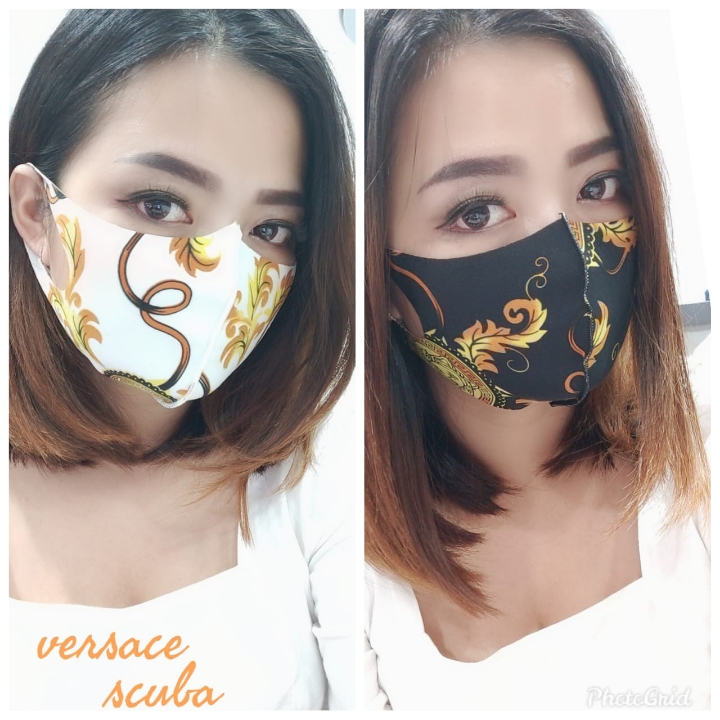 Masker Scuba Fashion Versace