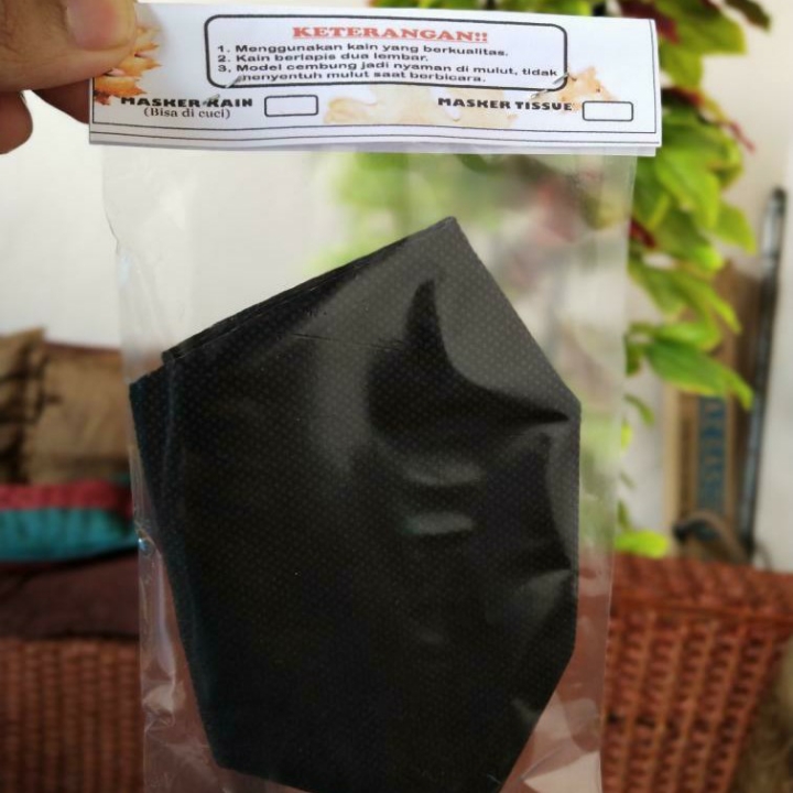 Masker Kain Tisue Lokal Makassar 3