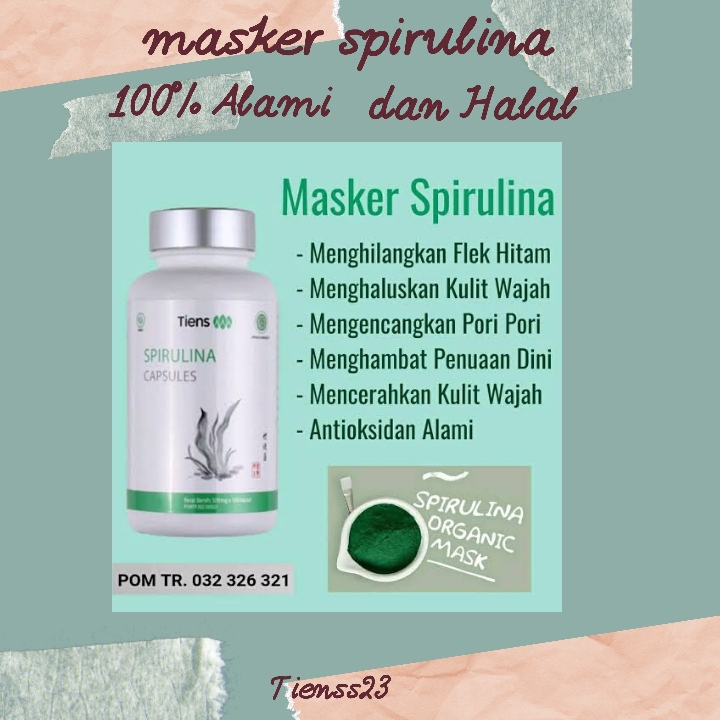 Masker Spirulina  2