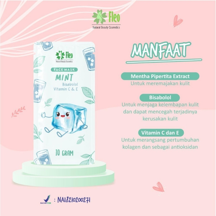 Masker Wajah By Fleo BPOM  4