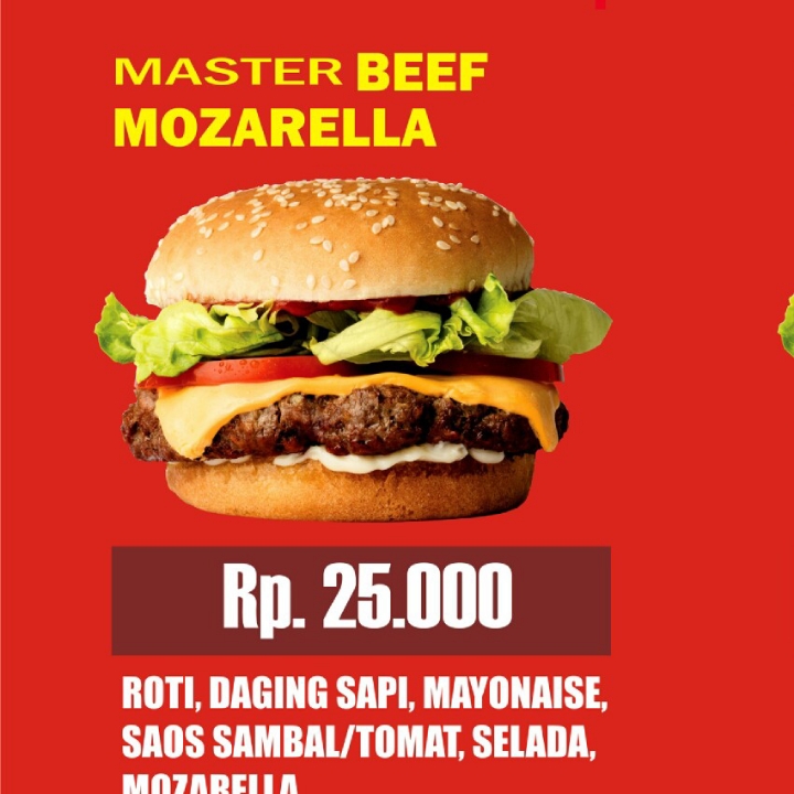 Master Beef Mozarella