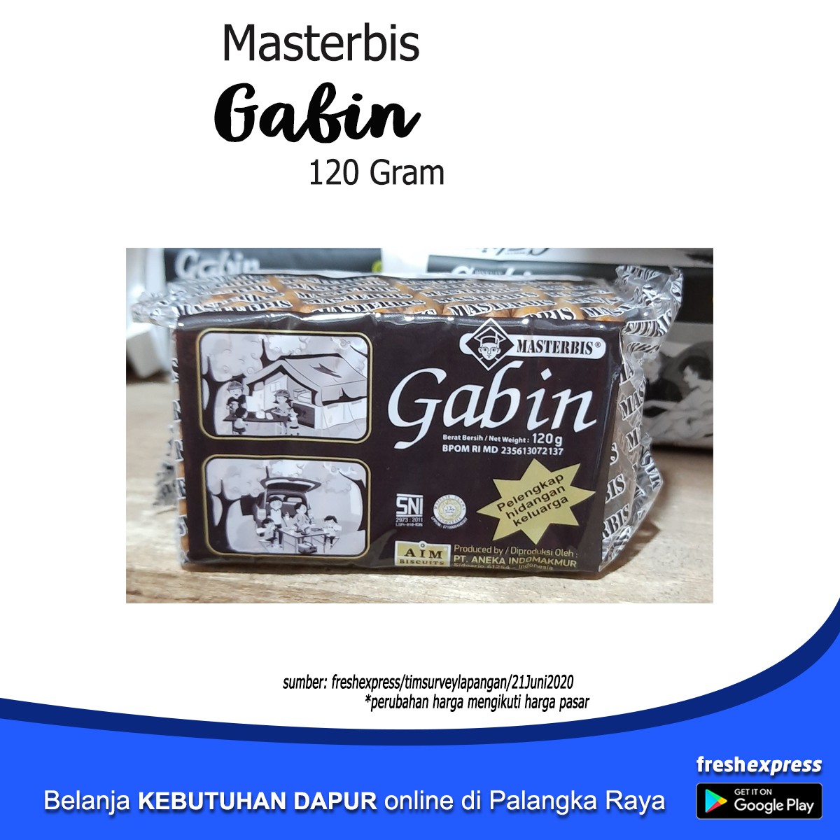 Masterbis Gabin 120 Gram