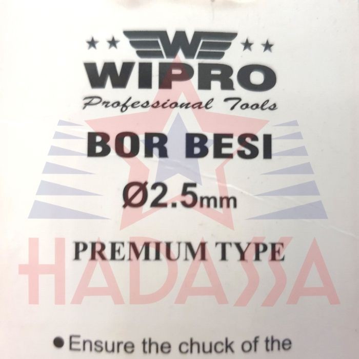 Mata Bor Besi 2koma5mm Premium Wipro 5