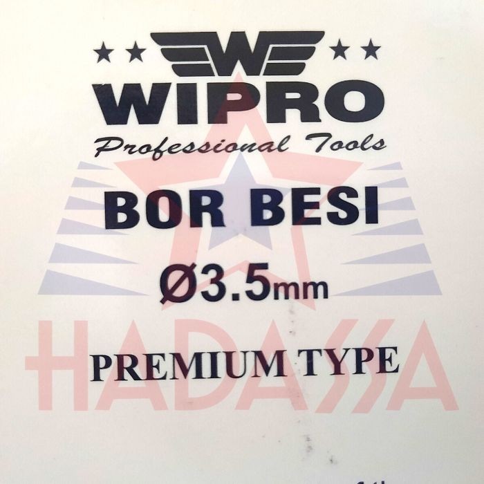 Mata Bor Besi 3koma5mm Premium Wipro 5