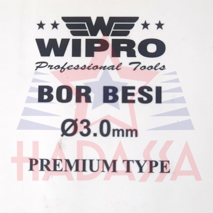 Mata Bor Besi 3mm Premium Wipro 5