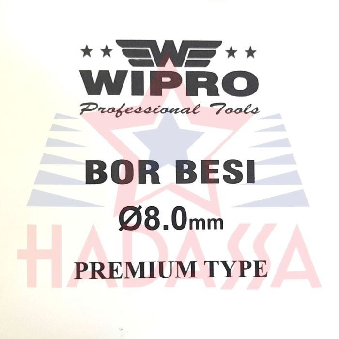 Mata Bor Besi 8mm Premium Wipro 5