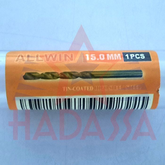 Mata Bor Besi Kuning 15mm ALLWIN 5