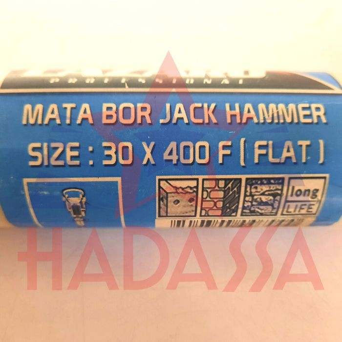 Mata Bor Jack Hammer 30x400mm Flat Lazaro 5