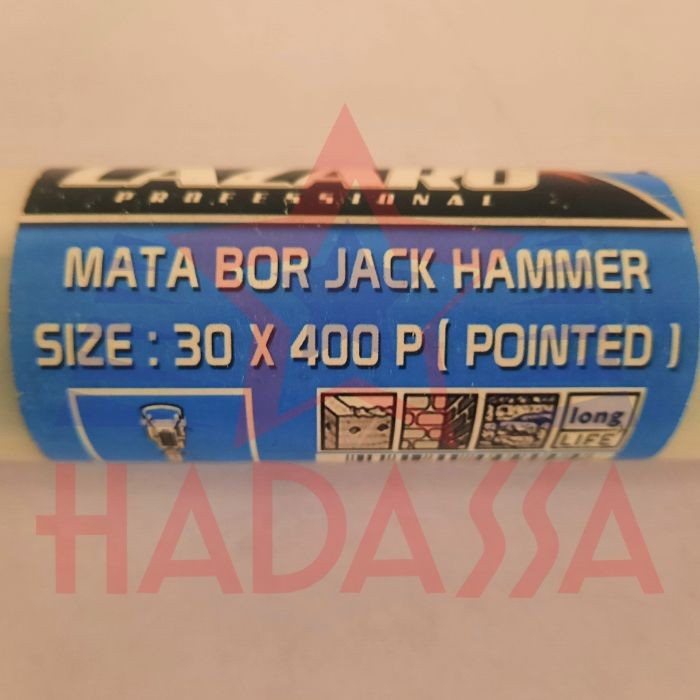 Mata Bor Jack Hammer 30x400mm Pointed Lazaro 5