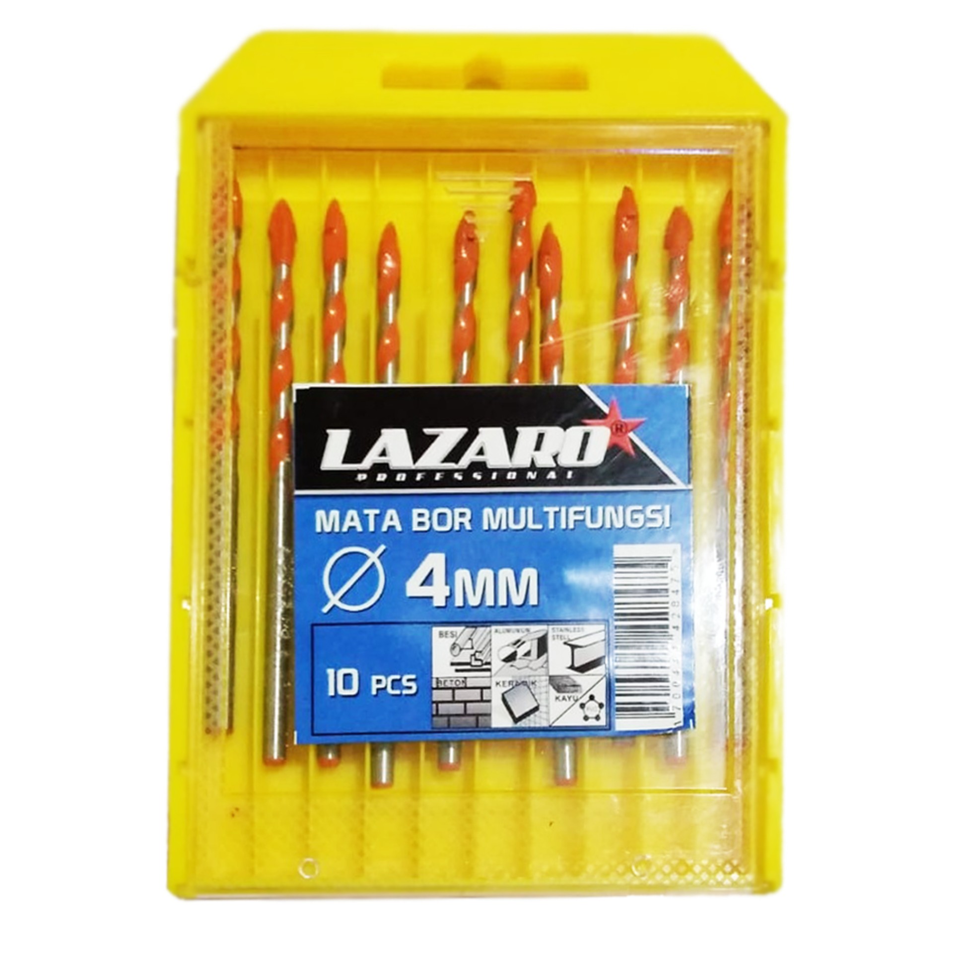 Mata Bor Multifungsi 4mm Lazaro 2