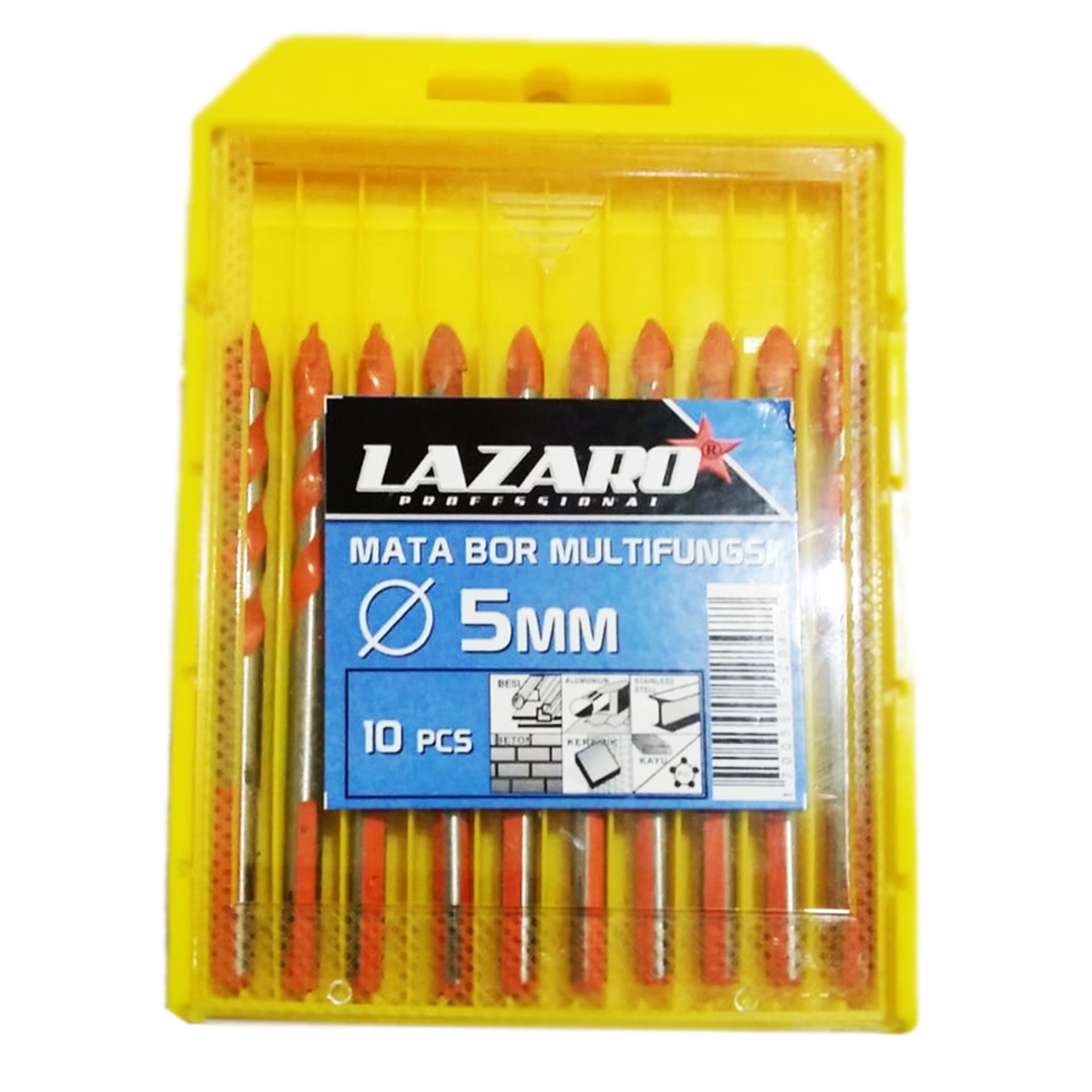 Mata Bor Multifungsi 5mm Lazaro 2