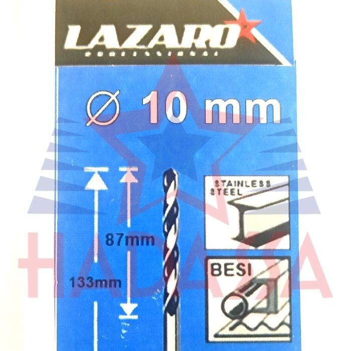 Mata Bor Stainless 10mm Lazaro 5