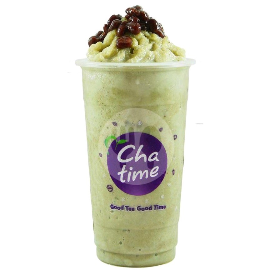 Matcha Red Bean Smoothie