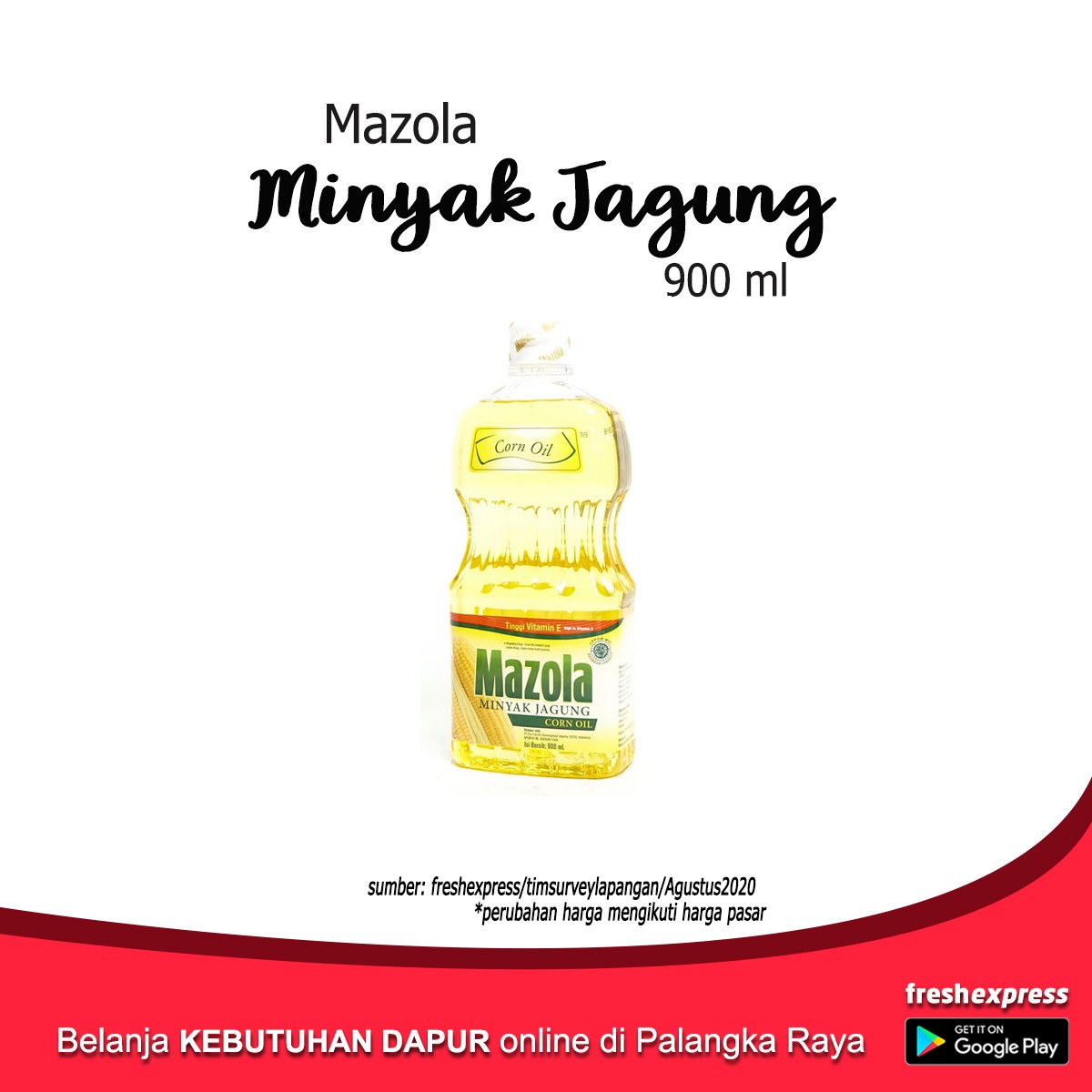 Mazola Minyak Jagung 500 Ml