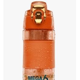 Mega 6 Orange - Botol Minum Air Far Infrared Hydrogen terbaik di Dunia