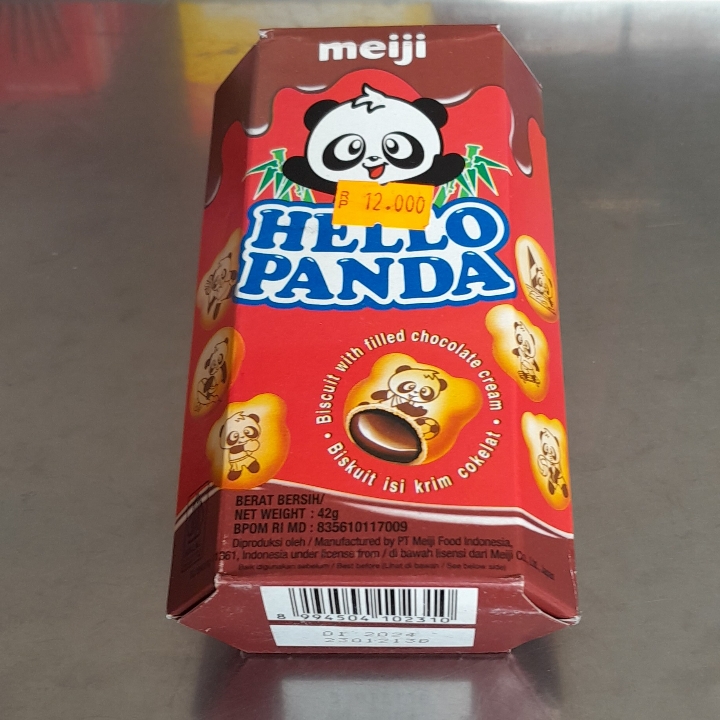 Meiji Hello Panda Coklat 